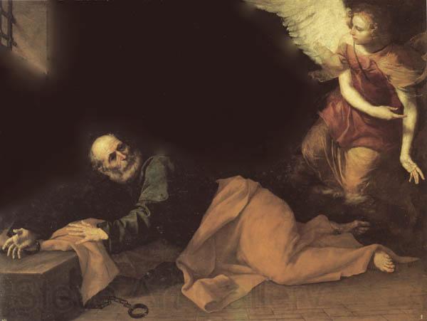 Jose de Ribera The Deliverance of St.Peter Norge oil painting art